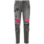 Philipp Plein Play Dirty Miss My Daddy Jeans Women 10wp What`s The Price Clothing Straight-leg