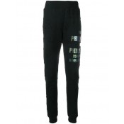 Philipp Plein Distressed Track Pants Women 02 Black Clothing Official Supplier