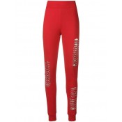 Philipp Plein Chain Trim Track Trousers Women 13 Red Clothing Pants Unbeatable Offers