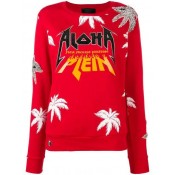 Philipp Plein Aloha Plein Sweatshirt Women 13 Red Clothing Sweatshirts Great Deals