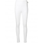 Philipp Plein Logo Leggings Women White Activewear Performance Buy Online