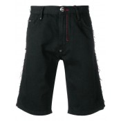 Philipp Plein Logo Print Shorts Men 02sk Sound Killa Clothing Denim Exclusive