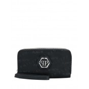 Philipp Plein Logo Print Wallet Men 02 Black Accessories Wallets & Cardholders Amazing Selection