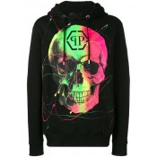 Philipp Plein Skull Print Hoodie Men 02 Black Clothing Hoodies Reliable Reputation