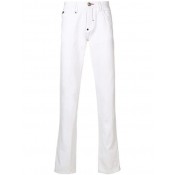 Philipp Plein Distressed Gothic Print Denim Men 07jv Jungle Vibe Clothing Regular & Straight-leg Jeans High-end