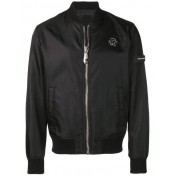 Philipp Plein Plain Bomber Jacket Men 02 Black Clothing Jackets The Most Fashion Designs