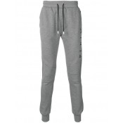 Philipp Plein Drawstring Waist Trousers Men 10 Grey Clothing Track Pants Incredible Prices