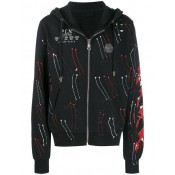 Philipp Plein Graphic 'limited Edition' Hoodie Men 02 Black Clothing Hoodies