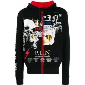 Philipp Plein Skull Print Hoodie Men 02 Black Clothing Hoodies Classic Styles