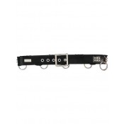 Philipp Plein Stud Embellished Belt Women Black Nickel Accessories Belts Factory Outlet