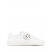 Philipp Plein Lo-top Statement Sneakers Men 01 White Shoes Low-tops Huge Inventory