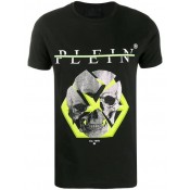 Philipp Plein Skull T-shirt Men Black Clothing T-shirts Official Supplier
