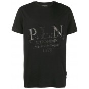 Philipp Plein Logo Print T-shirt Men 02 Black Clothing T-shirts Designer Fashion