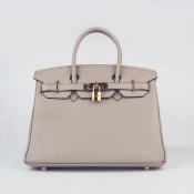 Hermes Birkin 30cm Togo leather Handbags grey gold