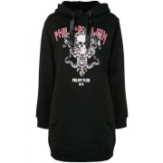 Philipp Plein World Wide Hoodie Women 02 Black Clothing Hoodies Wholesale Dealer