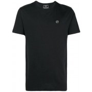 Philipp Plein Crew Neck T-shirt Men 02 Black Clothing T-shirts Factory Outlet Price