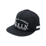 Philipp Plein Embroidered Baseball-style Hat Men 02 Black Accessories Hats