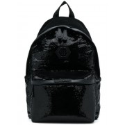 Philipp Plein Sequin Embellished Backpack Women 02 Black Bags Backpacks Factory Wholesale Prices