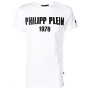 Philipp Plein My Mind T-shirt Men 0102 White Black Clothing T-shirts Retailer