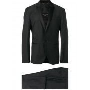 Philipp Plein Elegant 2-piece Suit Men 02 Black Clothing Formal Suits Most Fashionable Outlet