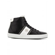 Philipp Plein Hi-top Sneakers Men 02 Black Shoes Hi-tops Big Discount On Sale