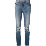 Philipp Plein Distressed Skinny Jeans Women 08lp Lies Of Pablo Clothing Uk Factory Outlet