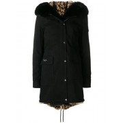 Philipp Plein Fur Trim Parka Women 02 Black Clothing Coats Top Brand Wholesale Online