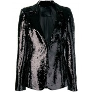 Philipp Plein Sequin Embellished Blazer Women 02 Black Clothing Blazers Outlet Online