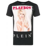 Philipp Plein Playboy Printed T-shirt Men 02 Black Clothing T-shirts Clearance Sale