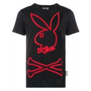 Philipp Plein Playboy Bunny T-shirt Men 02 Black Clothing T-shirts Newest