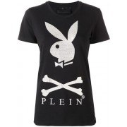 Philipp Plein Playboy Bunny T-shirt Women 02 Black Clothing T-shirts & Jerseys