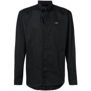 Philipp Plein Logo Plaque Shirt Men 0202 Black / Clothing Shirts Exclusive