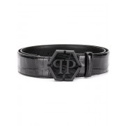 Philipp Plein Logo Buckle Belt Men 02 Black Accessories Belts Popular | popular stores