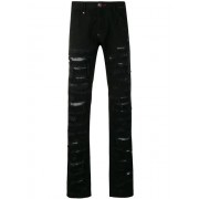 Philipp Plein Ripped Detailed Jeans Men 02fe Freezing Clothing Slim-fit New Collection