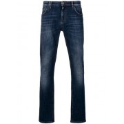 Philipp Plein Faded Slim-fit Jeans Men 14fx Flex Clothing Fashionable Design