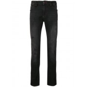Philipp Plein Black Slim Fit Jeans Men 02dn Dna Clothing Skinny Uk Cheap Sale