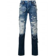 Philipp Plein Late Night Drive Jeans Men 08ld Clothing Regular Straight-leg Unique Design