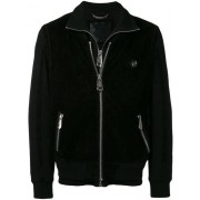 Philipp Plein Double-zipped Track Jacket Men 02 Black Clothing Lightweight Jackets New Collection