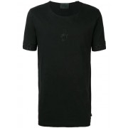 Philipp Plein Embroidered Logo T-shirt Men 0202 Black/black Clothing T-shirts New Collection