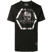 Philipp Plein Skull Print T-shirt Men 0202 Black / Clothing T-shirts The Most Fashion Designs