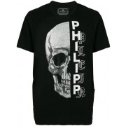 Philipp Plein Embellished Skull T-shirt Men 0202 Black / Clothing T-shirts Finest Selection