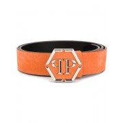 Philipp Plein Statement Logo Belt Men 20 Orange Accessories Belts Low Price Guarantee