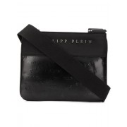 Philipp Plein Embossed Logo Shoulder Bag Men 02 Black Bags Premier Fashion Designer