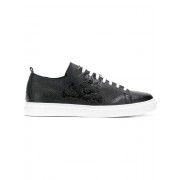 Philipp Plein Skull Lace-up Sneakers Men 0202 Black / Shoes Low-tops Official