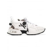 Philipp Plein Skull Runner Sneakers Men 01 White Shoes Low-tops New York