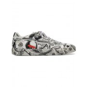 Philipp Plein Dollar Low-top Sneakers Men 01 White Shoes Low-tops High Quality Guarantee