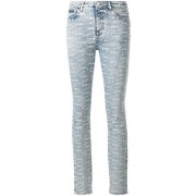 Philipp Plein Logo Print Skinny Jeans Women 07ce California Clothing 100% Genuine