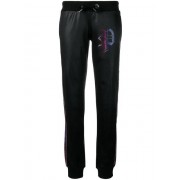 Philipp Plein P Embellished Track Pants Women 02 Black Clothing Glamorous
