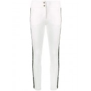 Philipp Plein Side Stripe Detail Trousers Women 01 White Clothing Slim-fit