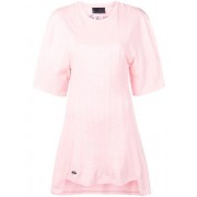 Philipp Plein Paradise City Dress Women 03 Rose / Pink Clothing Day Dresses No Sale Tax